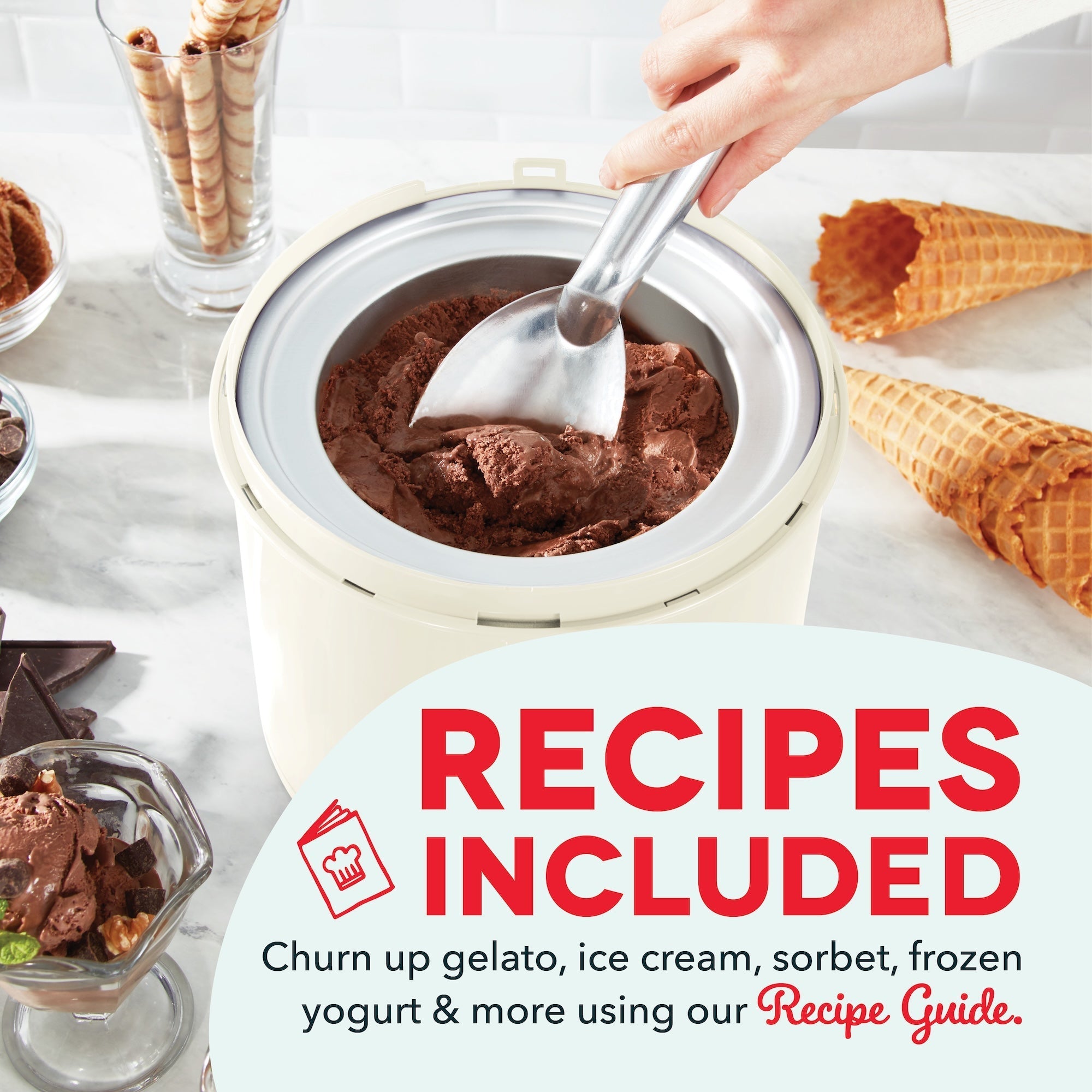 Deluxe Gelato & Ice Cream Maker